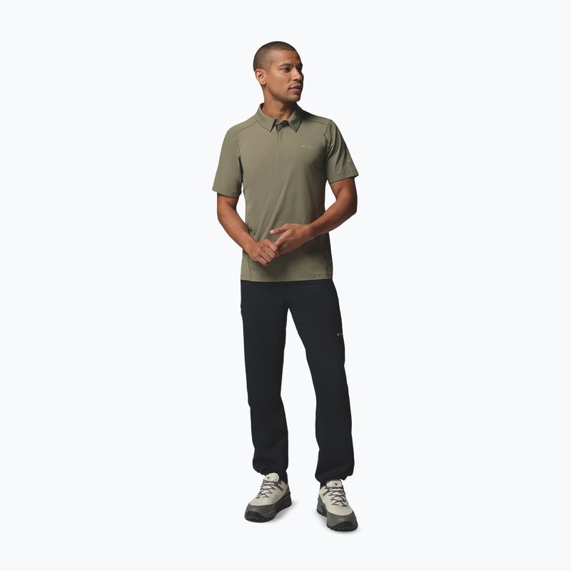 Мъжка тениска Columbia Diamond Peak Pro Polo stone green 2