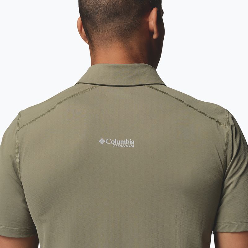 Мъжка тениска Columbia Diamond Peak Pro Polo stone green 6