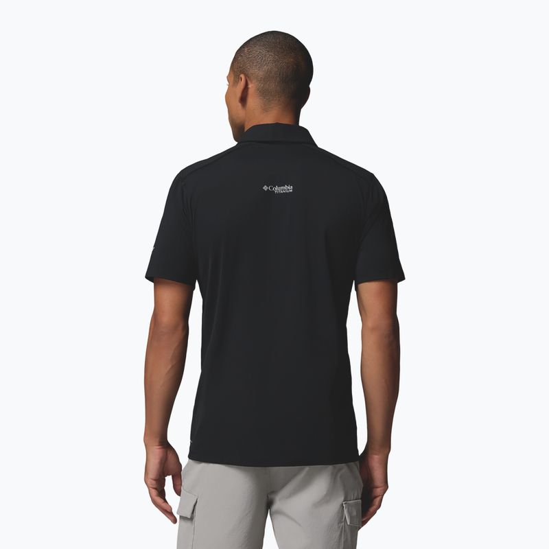 Мъжка тениска Columbia Diamond Peak Pro Polo black 3