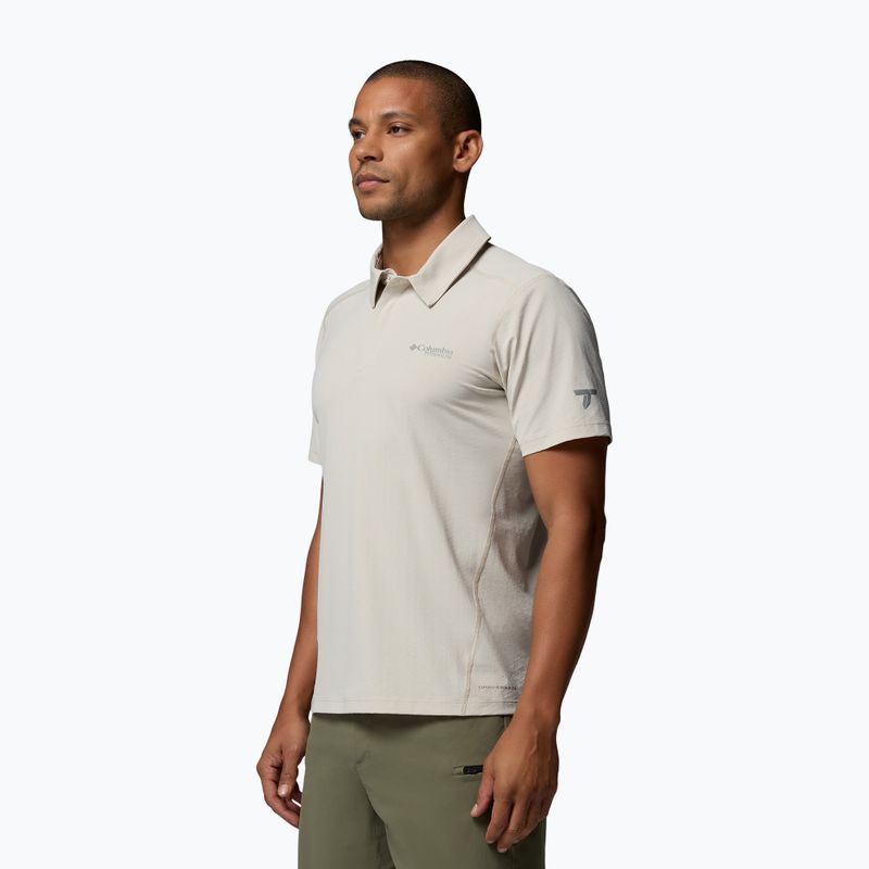 Мъжка тениска Columbia Diamond Peak Pro Polo dark stone 4