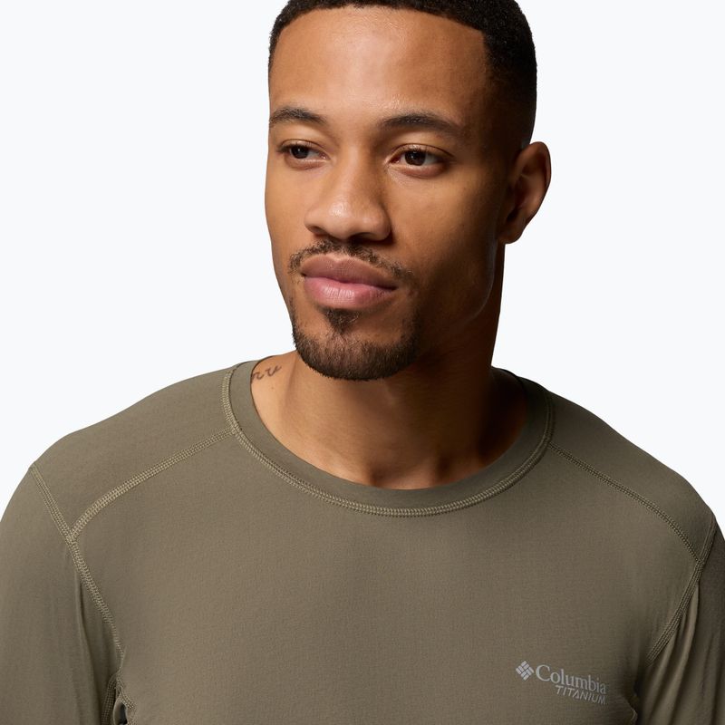 Мъжка блуза с дълъг ръкав Columbia Diamond Peak Pro Crew stone green 5