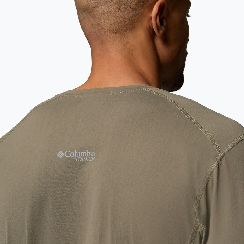 Мъжка блуза с дълъг ръкав Columbia Diamond Peak Pro Crew stone green 6
