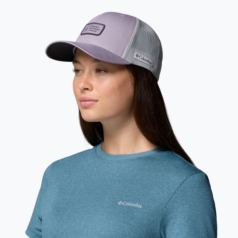 Бейзболна шапка Columbia Mesh Snap Back shale purple/columbia c-tree wide 4
