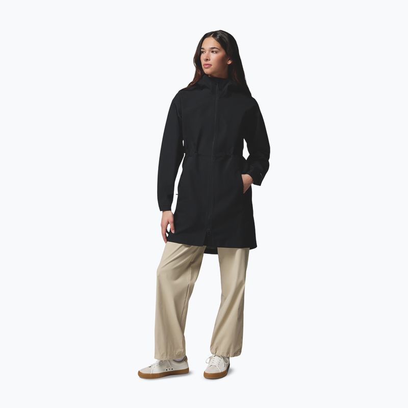 Дамски дъждобран Columbia Weekend Adventure II Long Shell black  2