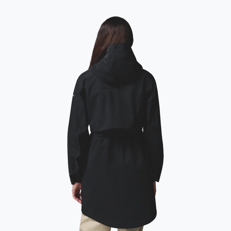 Дамски дъждобран Columbia Weekend Adventure II Long Shell black  3