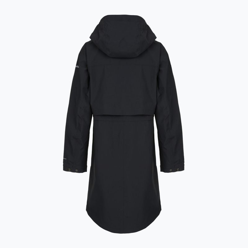 Дамски дъждобран Columbia Weekend Adventure II Long Shell black  2