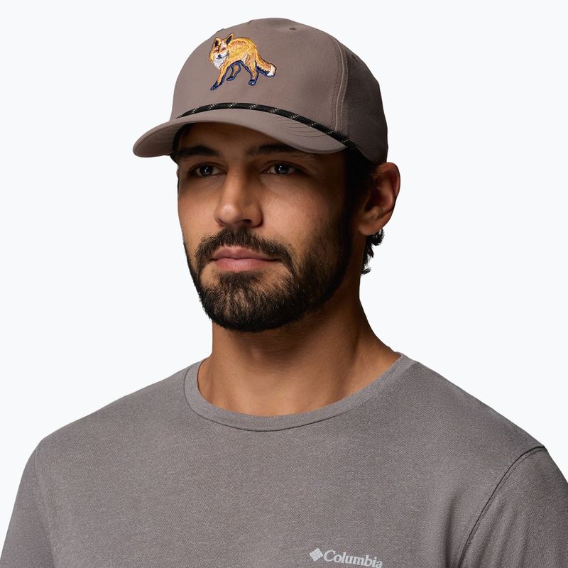 Бейзболна шапка Columbia Ecoscape 3D Stretch Snapback iron/fox 4