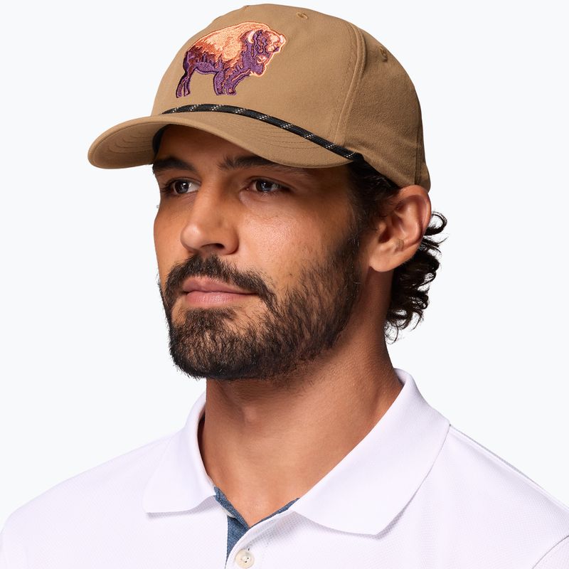Бейзболна шапка Columbia Ecoscape 3D Stretch Snapback delta/buffalo 4