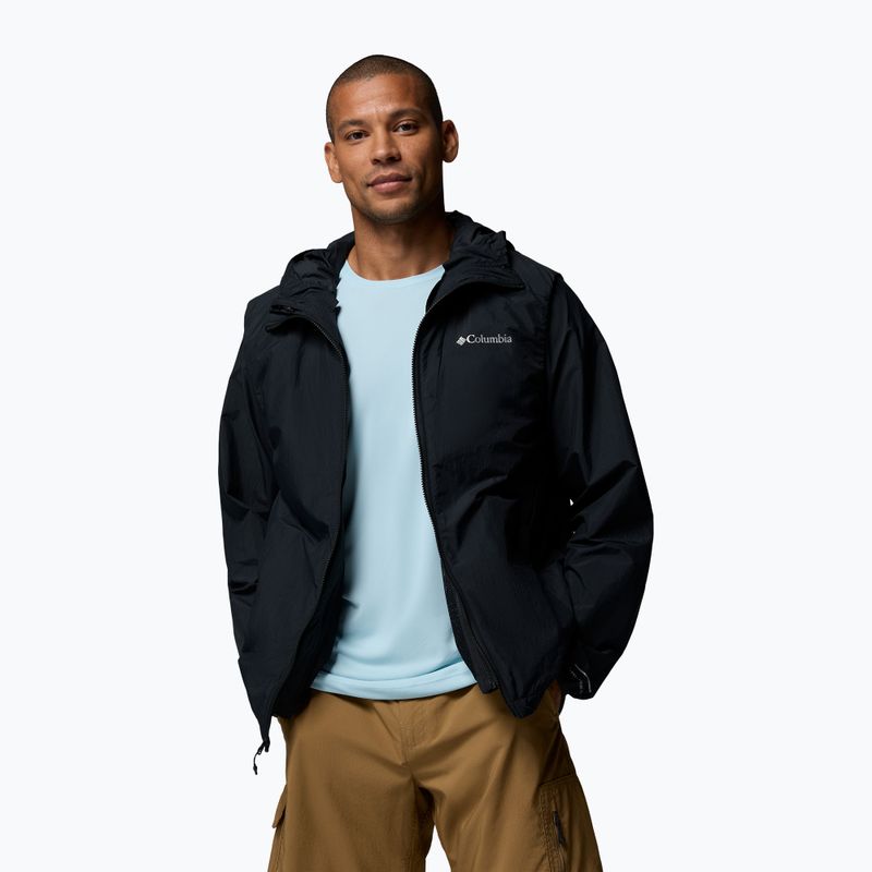 Мъжко ветроустойчиво яке Columbia Trailborne Outerchange black 5