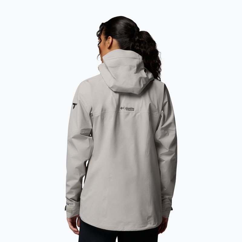 Дамско софтшел яке Columbia Saudan Pro 3L flint grey 3