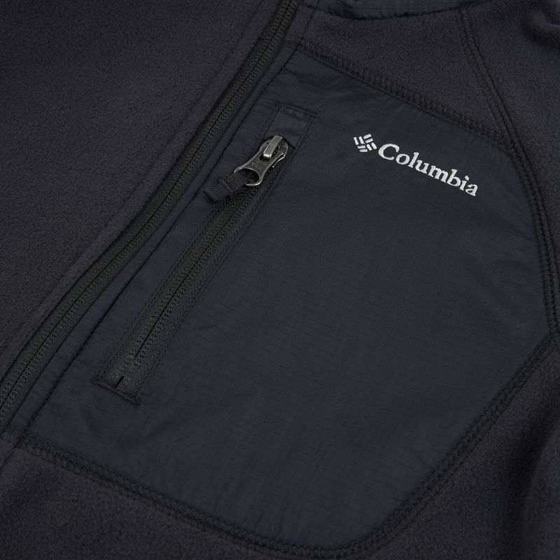 Детски поларен суитшърт Columbia Fast Trek V Full Zip black  3