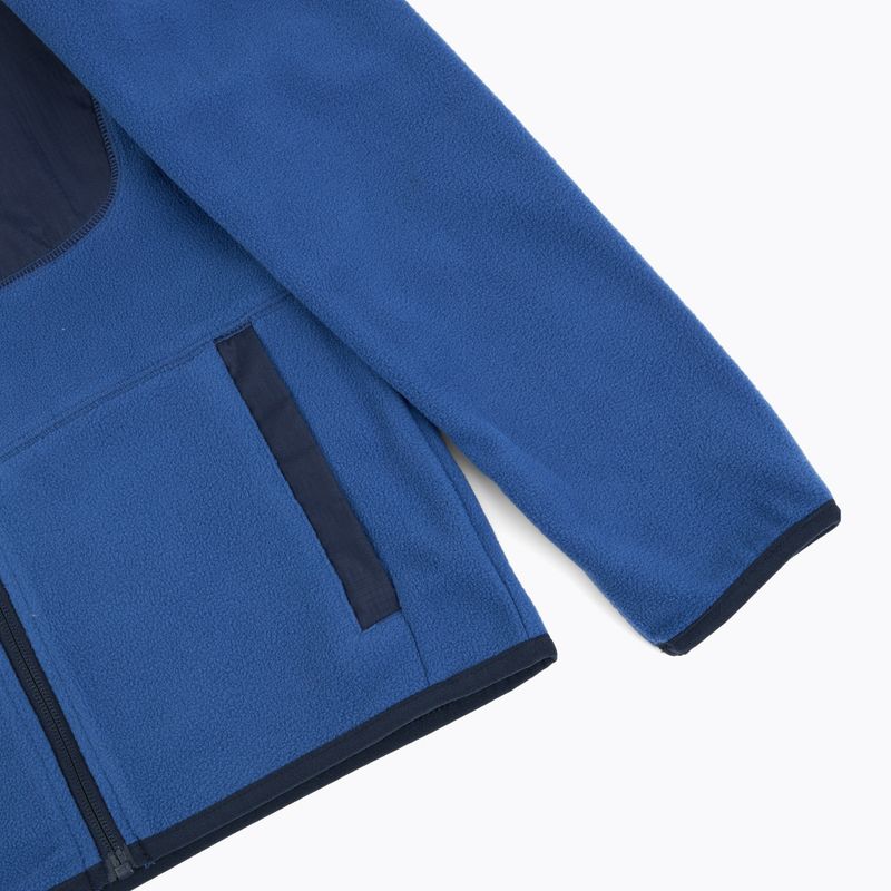 Детски поларен суитшърт Columbia Fast Trek V Full Zip mountain blue/collegiate navy  4