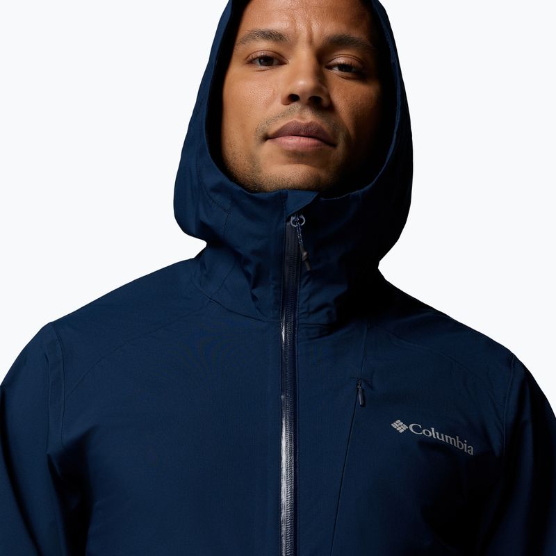 Мъжко софтшел яке Columbia Trailborne 2.5L collegiate navy 6