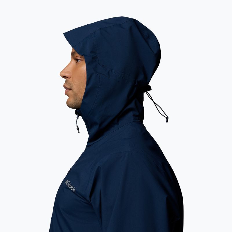 Мъжко софтшел яке Columbia Trailborne 2.5L collegiate navy 7