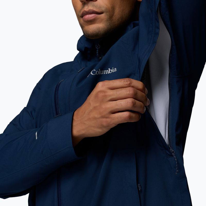 Мъжко софтшел яке Columbia Trailborne 2.5L collegiate navy 9