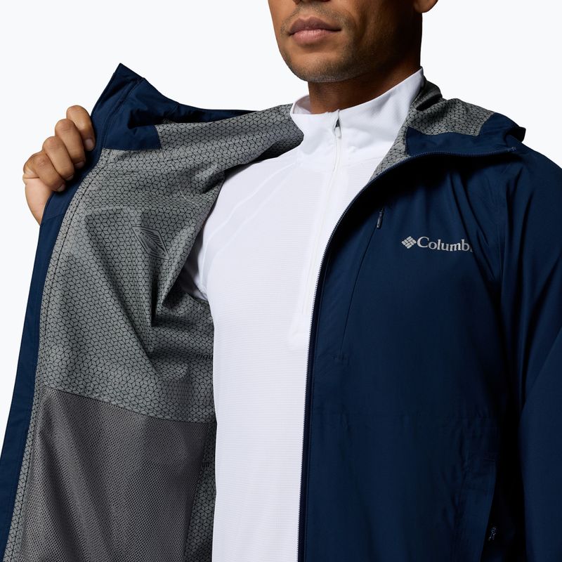 Мъжко софтшел яке Columbia Trailborne 2.5L collegiate navy 10