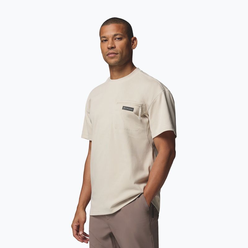 Мъжка тениска Columbia Echo Passage SS Crew dark stone 4