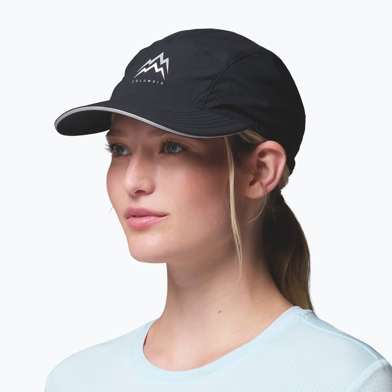 Бейзболна шапка Columbia Speed Trail Ball black/mountains 6