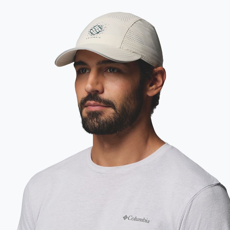 Шапка с козирка Columbia Speed Trail Ball dark stone/gem splatter 5