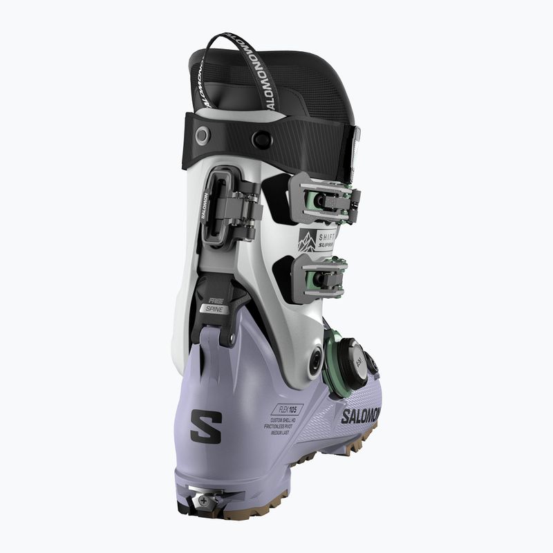 Дамски ски обувки Salomon Shift Supra S Boa 105 W GW cosmic sky/cool gray 5/shale green 2
