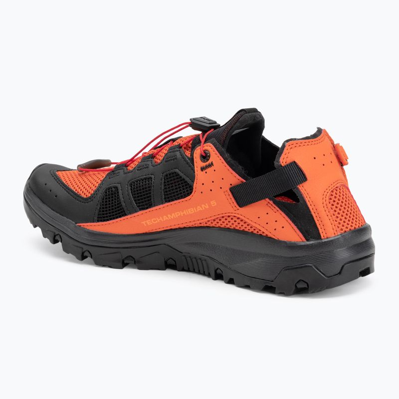 Salomon Techamphibian 5 мъжки туристически обувки redora/black/turmer 3