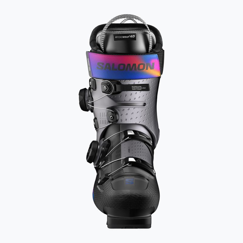 Дамски ски обувки Salomon S/Pro Supra Dual Boa 115 W black/beluga metallic/beetroot purple 8