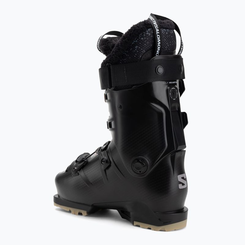 Дамски ски обувки Salomon S/Pro Sense 70 W GW black/black/oil green 2