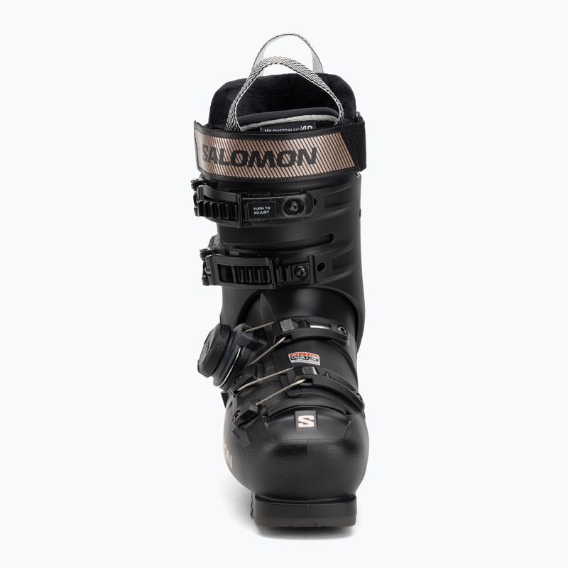 Дамски ски обувки Salomon S/Pro Delta Boa 95 W GW black/black/pink gold metallic 3