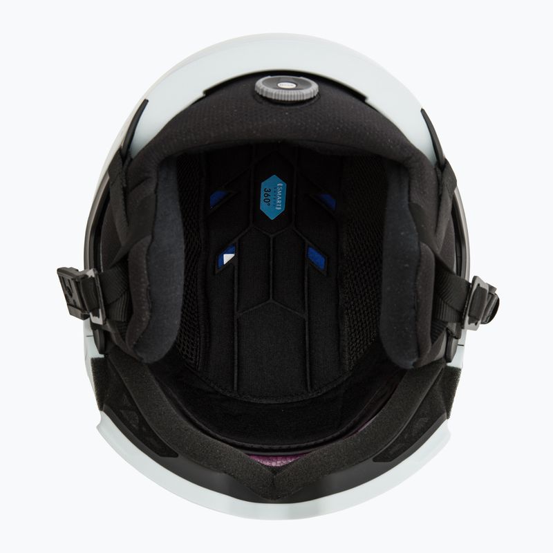 Скиорска каска Salomon Driver Prime Sigma Plus ice flow/sigma sky blue/sigma ice blue 6
