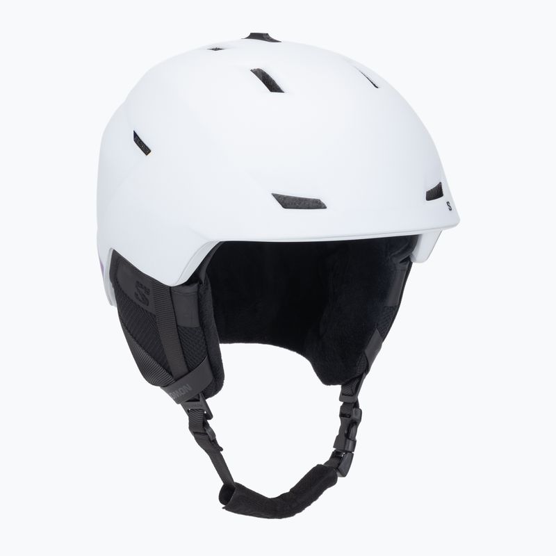 Скиорска каска Salomon Pioneer LT Pro white