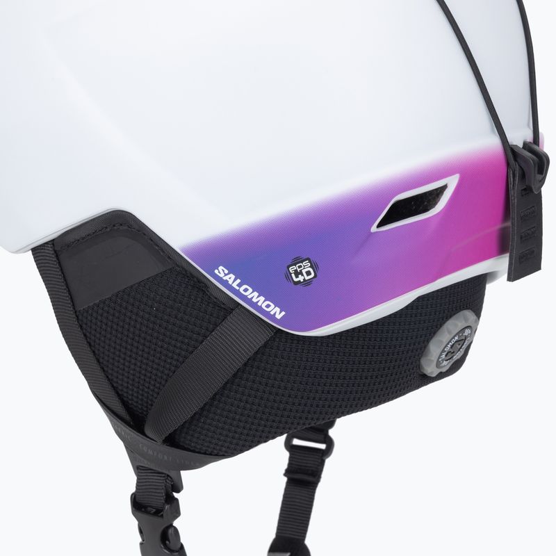 Скиорска каска Salomon Pioneer LT Pro white 8