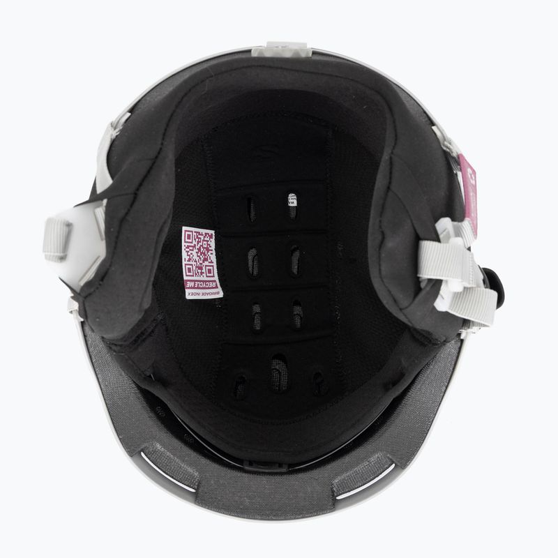 Скиорска каска Salomon Brigade Index grey violet 5