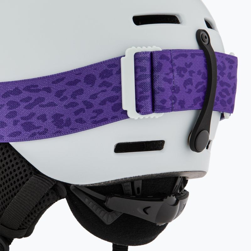 Детска скиорска каска Salomon Player Combo + очила XV Jr ice flow/ice flow mid blue 8