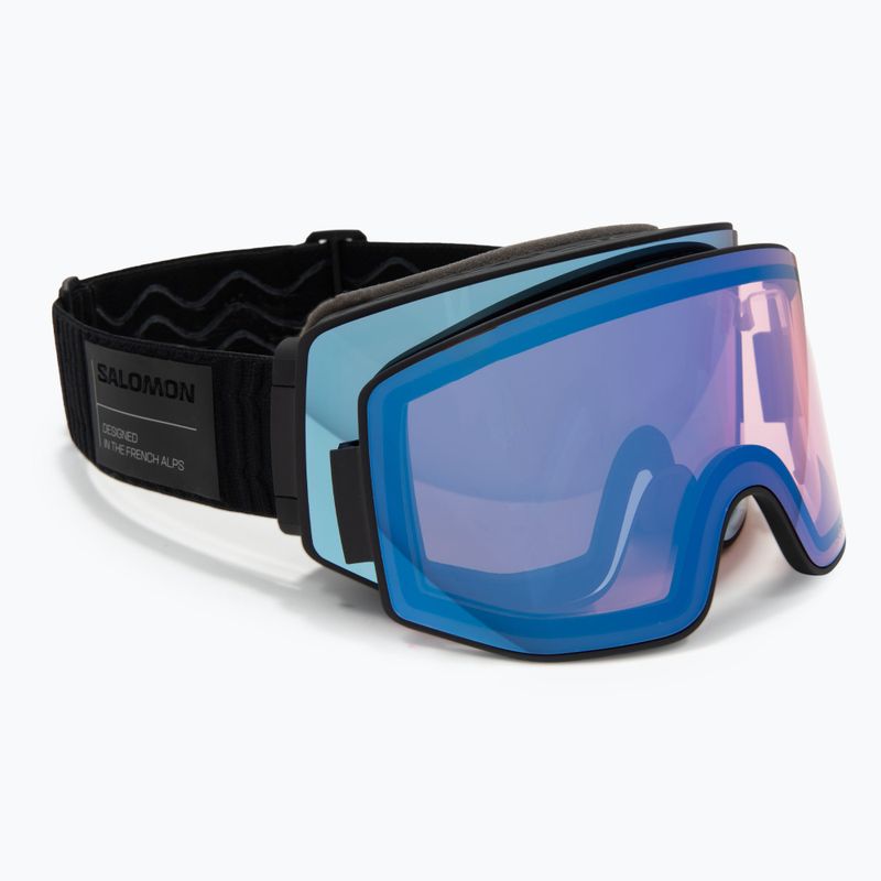 Маска Salomon Sentry Prime Sigma black/sigma sky blue/sigma light blue