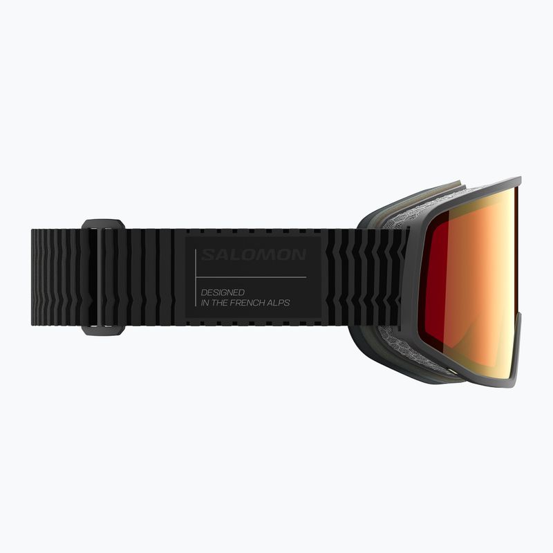 Скиорскa маска Salomon Sentry Pro OTG Sigma Photo S1-S3 black/sigma photo poppy red 5