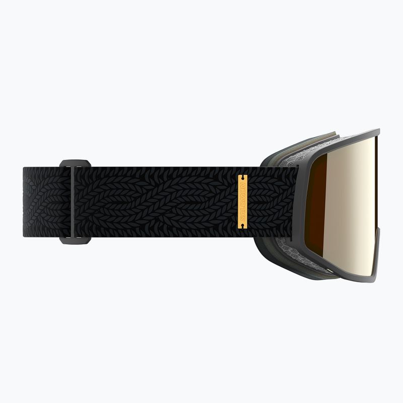 Скиорскa маска Salomon Sentry Pro OTG Sigma S3 black/sigma black gold 5