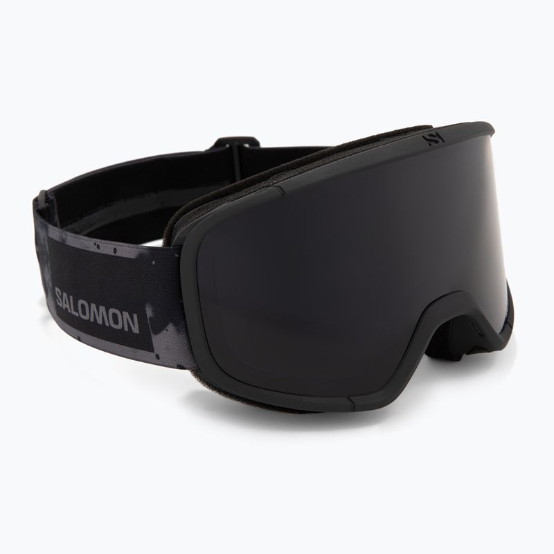 Скиорска маска Salomon Aksium 2.0 black/mi black