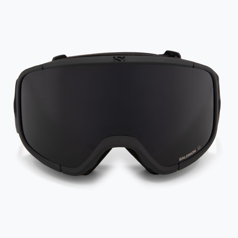 Скиорска маска Salomon Aksium 2.0 black/mi black 2
