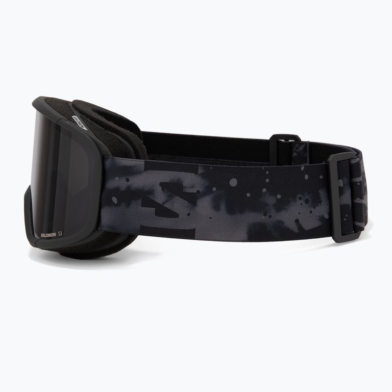 Скиорска маска Salomon Aksium 2.0 black/mi black 4