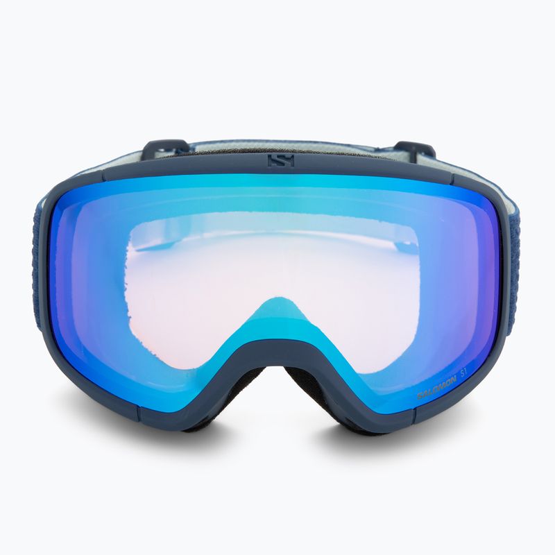 Скиорска маска Salomon Aksium 2.0 dress blue/ml light blue 2