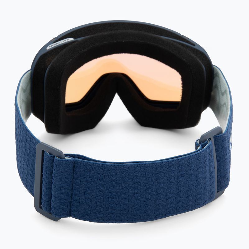 Скиорска маска Salomon Aksium 2.0 dress blue/ml light blue 3
