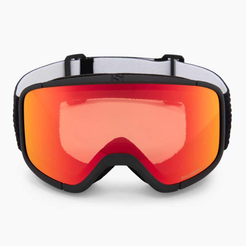 Скиорска маска Salomon Aksium 2.0 S black/ml mid red 2