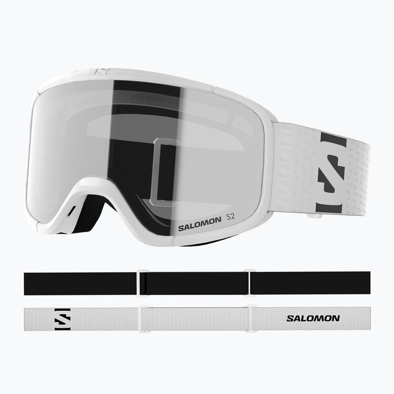 Ски очила Salomon Aksium 2.0 S white/ml super white 5