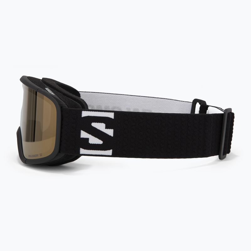Скиорска маска Salomon Aksium 2.0 S Acces black/flash gold 4