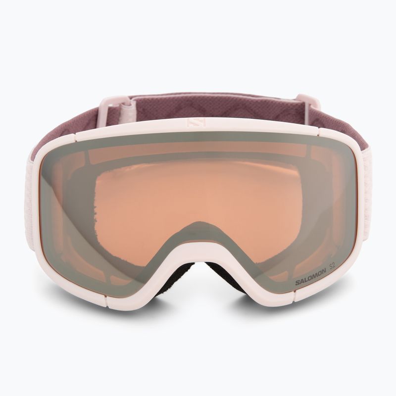 Скиорска маска Salomon Aksium 2.0 S acces heavenly pink/flash toric orange 2