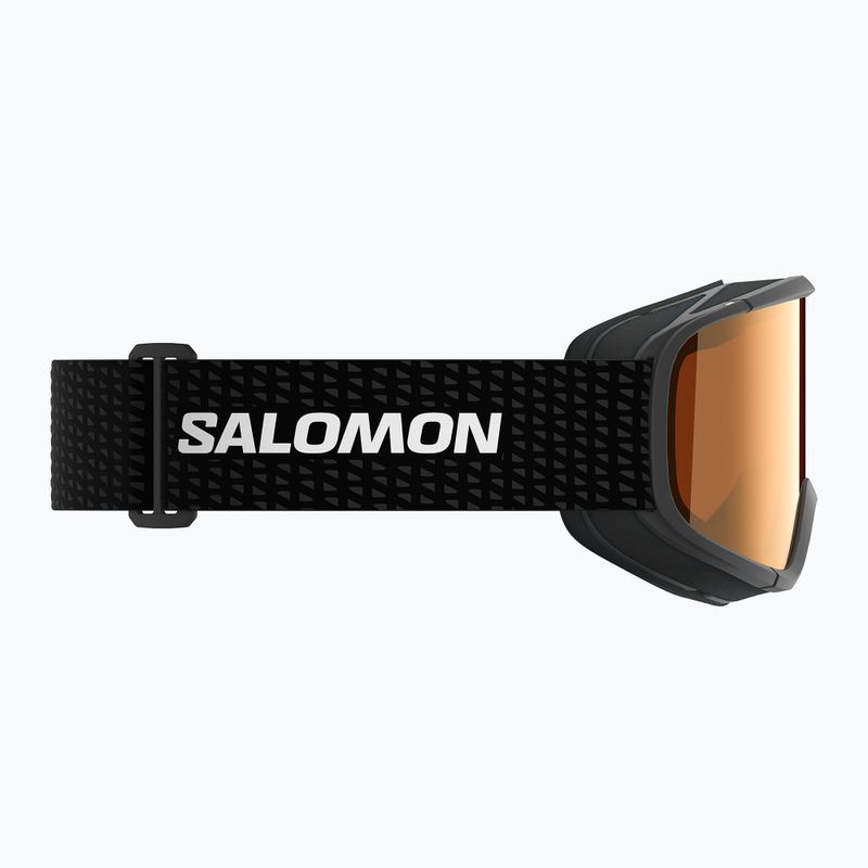 Детска скиорска маска Salomon Lumi Acces Jr black/flash toric orange 3