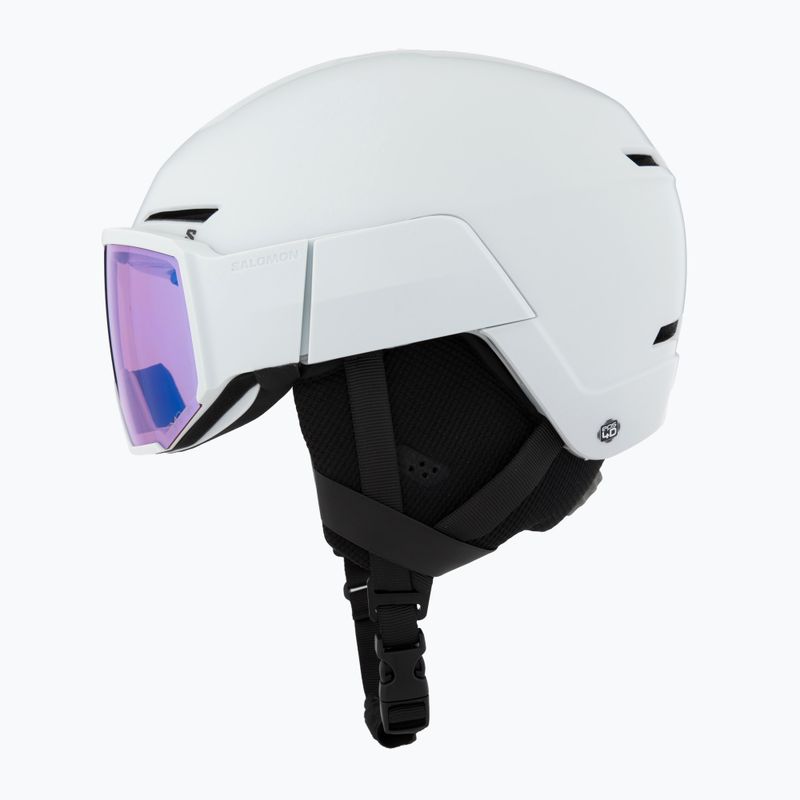 Скиорска каска Salomon Osmo Pro Sigma Photo ice flow/sky blue 3