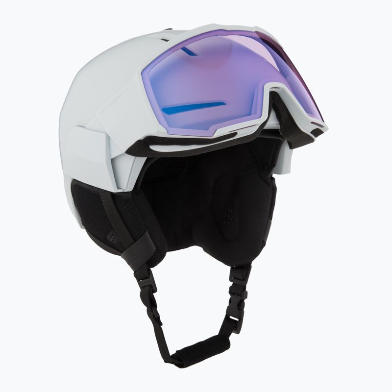 Скиорска каска Salomon Osmo Pro Sigma Photo ice flow/sky blue 10