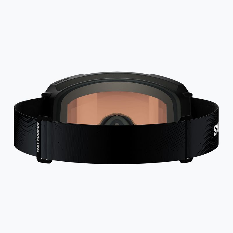Скиорска маска Salomon S/View 3 black/ml mid red 6