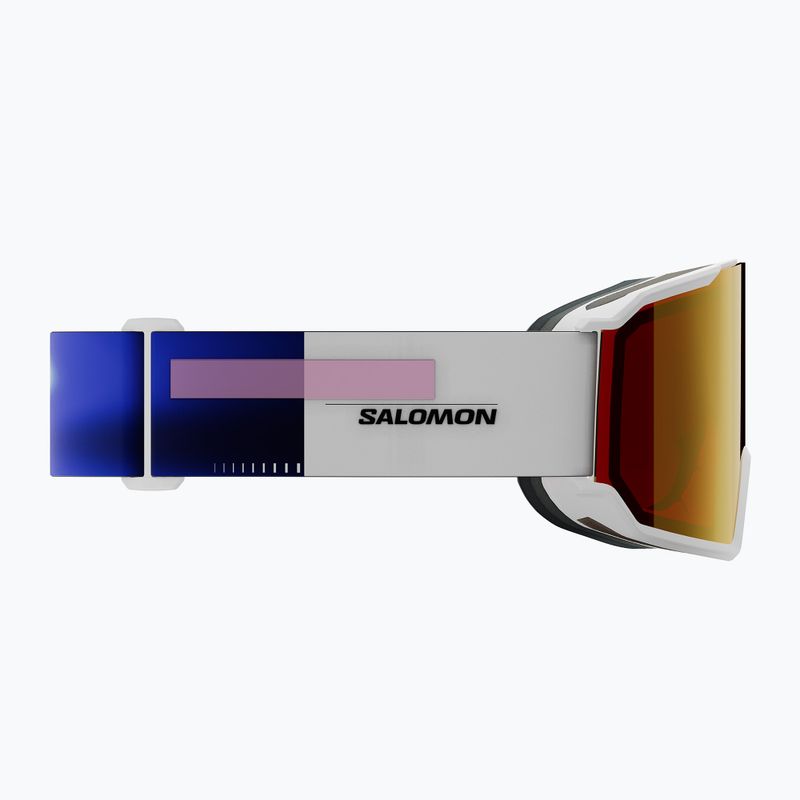 Ски очила Salomon S/View 3 white/ml mid red 3